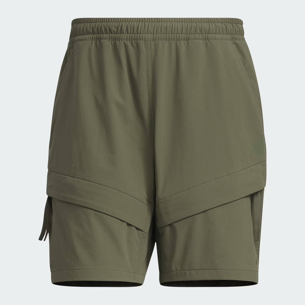 Quần Short Adidas Nam Chính Hãng - City Escape Loose Fit Stretch Woven Shorts - Màu Xanh | JapanSport JM2057