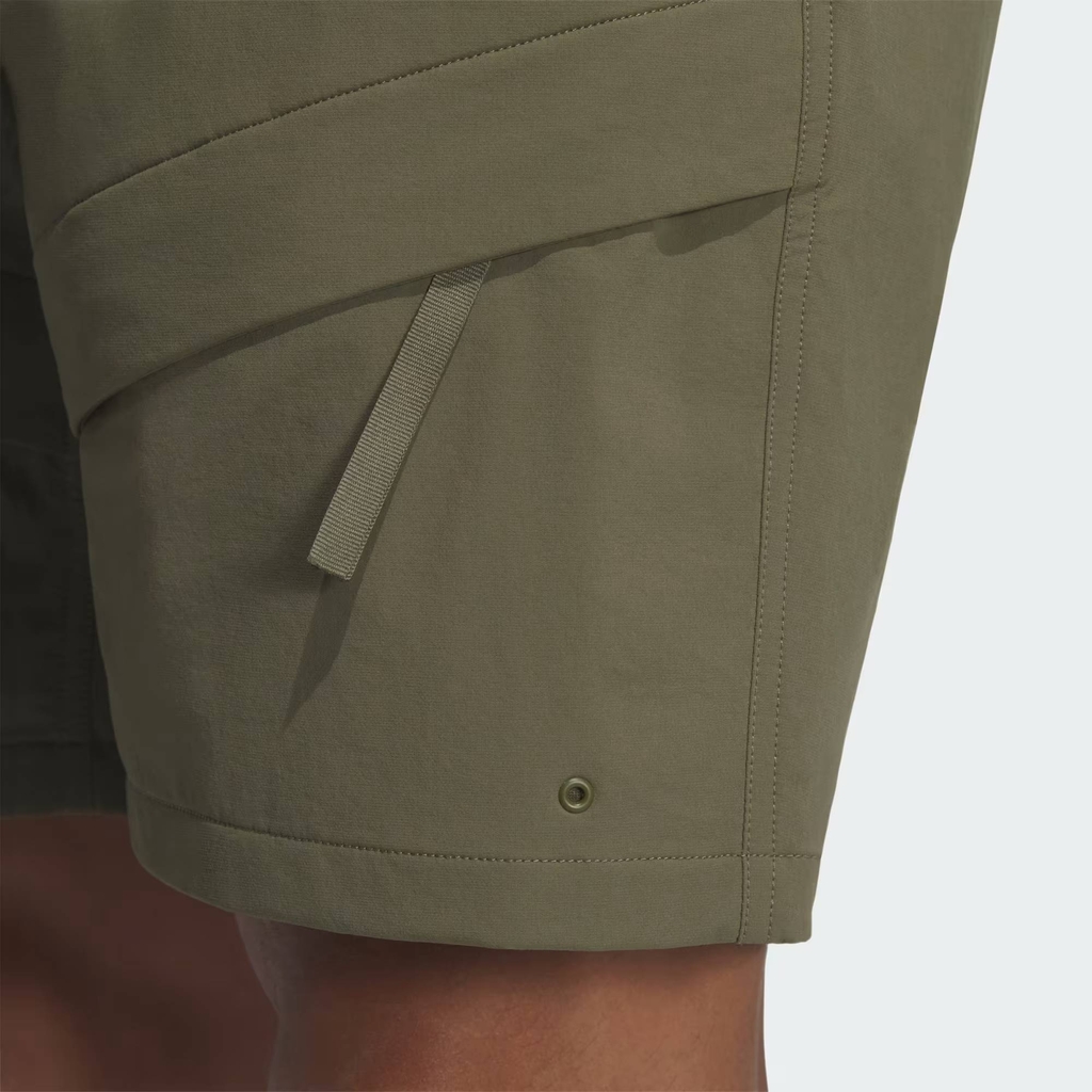 Quần Short Adidas Nam Chính Hãng - City Escape Loose Fit Stretch Woven Shorts - Màu Xanh | JapanSport JM2057