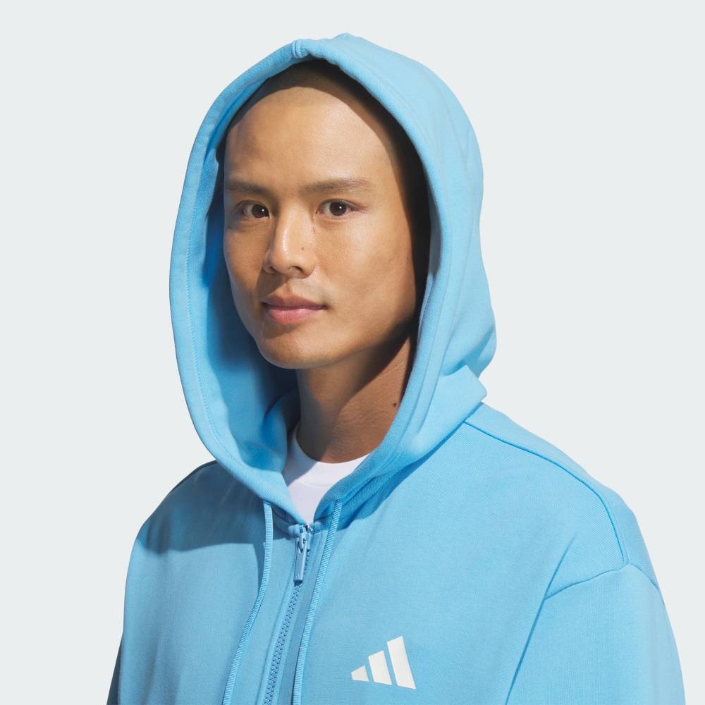 Áo Khoác Adidas Chính Hãng - Áo hoodie Warding Pack dáng rộng - Màu xanh | JapanSport JM2072