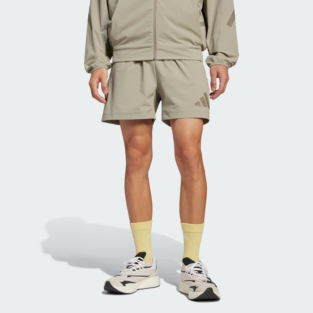 Quần Short Adidas Chính Hãng - Adidas Z.N.E. Woven Shorts. - Màu Be | JapanSport JN9024