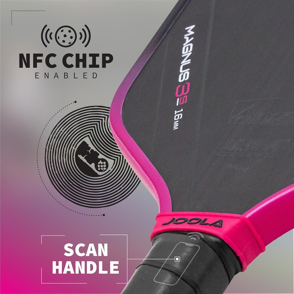 Vợt Pickleball JOOLA 3S chính hãng | Magnus + Replacement Grip 16mm | JapanSport
