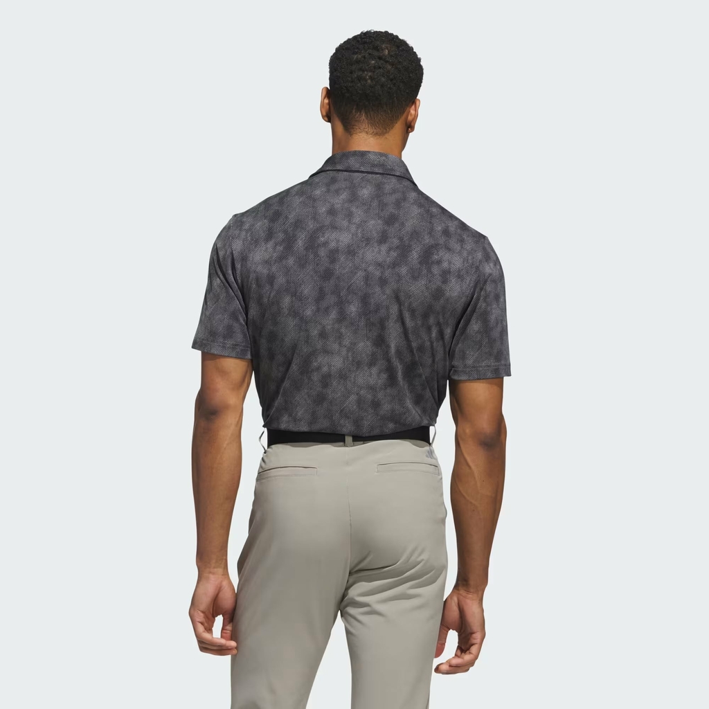 Áo Polo Adidas Chính Hãng - Ultimate365 Print - Màu Xám | JapanSport JW1621