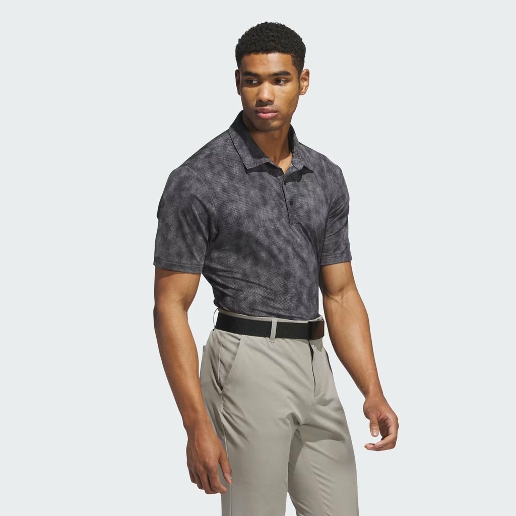 Áo Polo Adidas Chính Hãng - Ultimate365 Print - Màu Xám | JapanSport JW1621