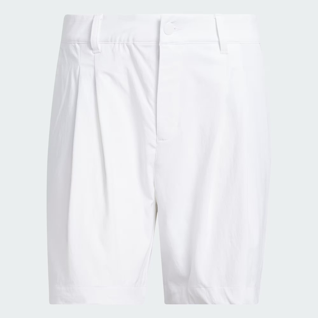 Quần Short Adidas Chính Hãng - 7-inch Pleated Shorts - Màu Trắng | JapanSport JW4102