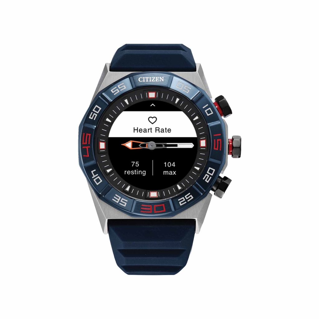 (Like New 99.9%) Đồng Hồ Chính Hãng Citizen - CZ Smart Hybrid 45mm - JX2008-06E - Màu Xanh - Nam | JapanSport