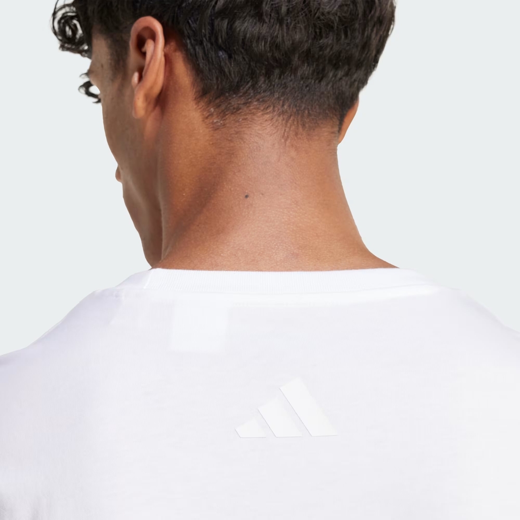 Áo Phông Adidas Chính hãng - Dog Sock Patch Graphic - Màu Trắng | JapanSport JZ7440