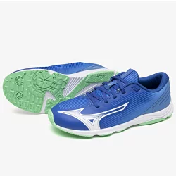 Giày Đá Bóng Mizuno Chính hãng - Speed ​​Studs 4 Lace-up - Xanh/Trắng | JapanSport K1GC242510