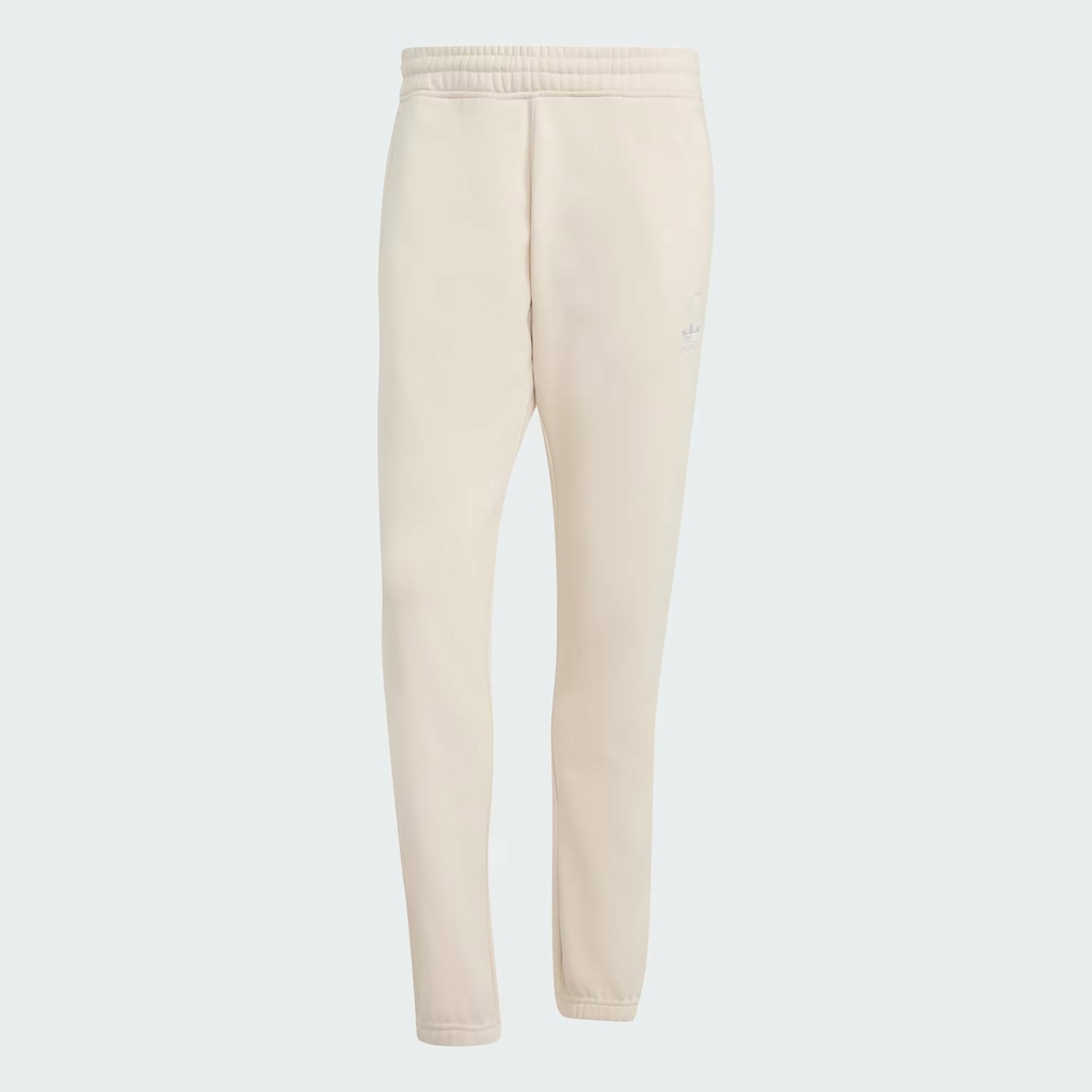 Bộ thể thao Adidas Chính Hãng - Trefoil Essentials Crew - Màu Be | JapanSport JW3526+KA0649