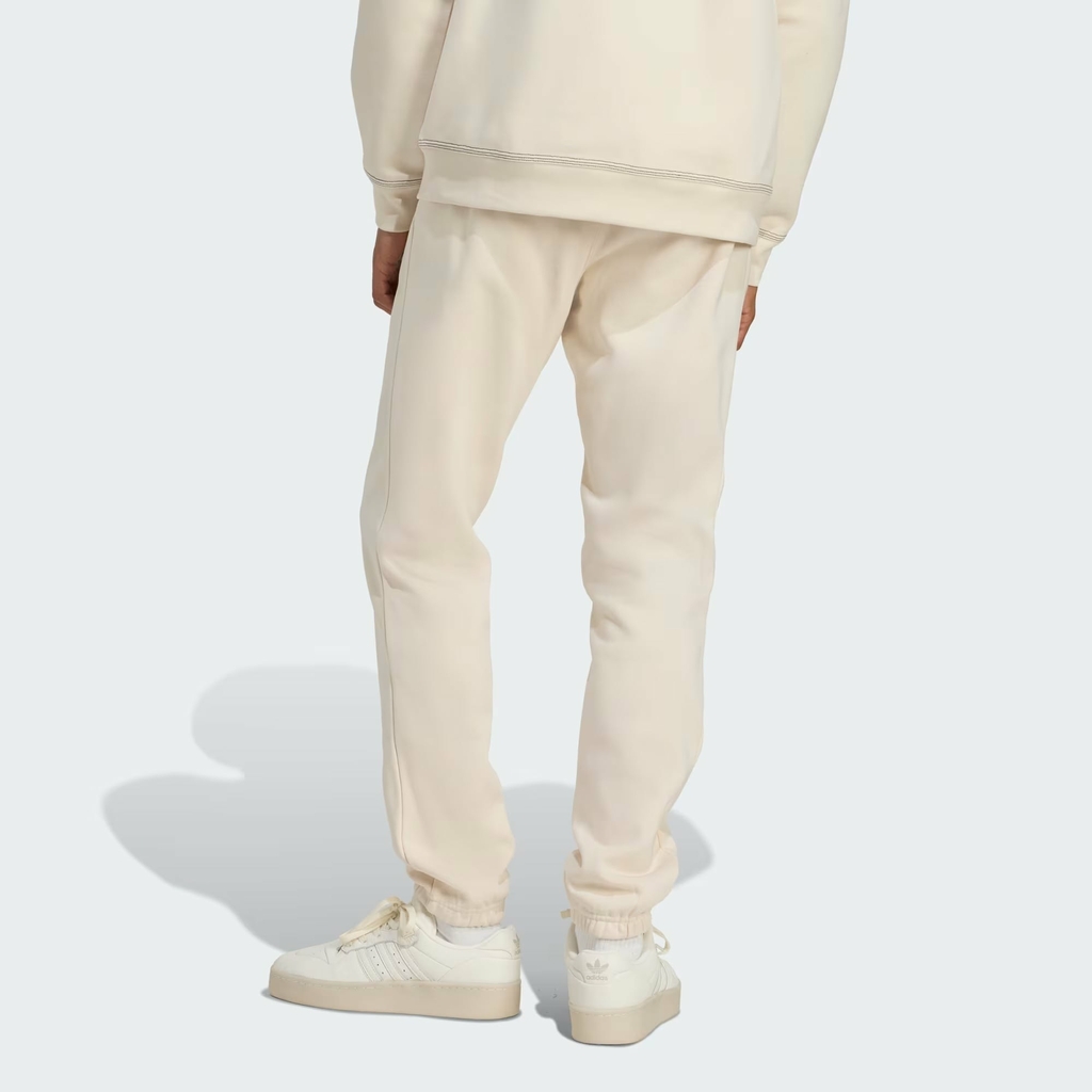 Bộ thể thao Adidas Chính Hãng - Trefoil Essentials Crew - Màu Be | JapanSport JW3526+KA0649