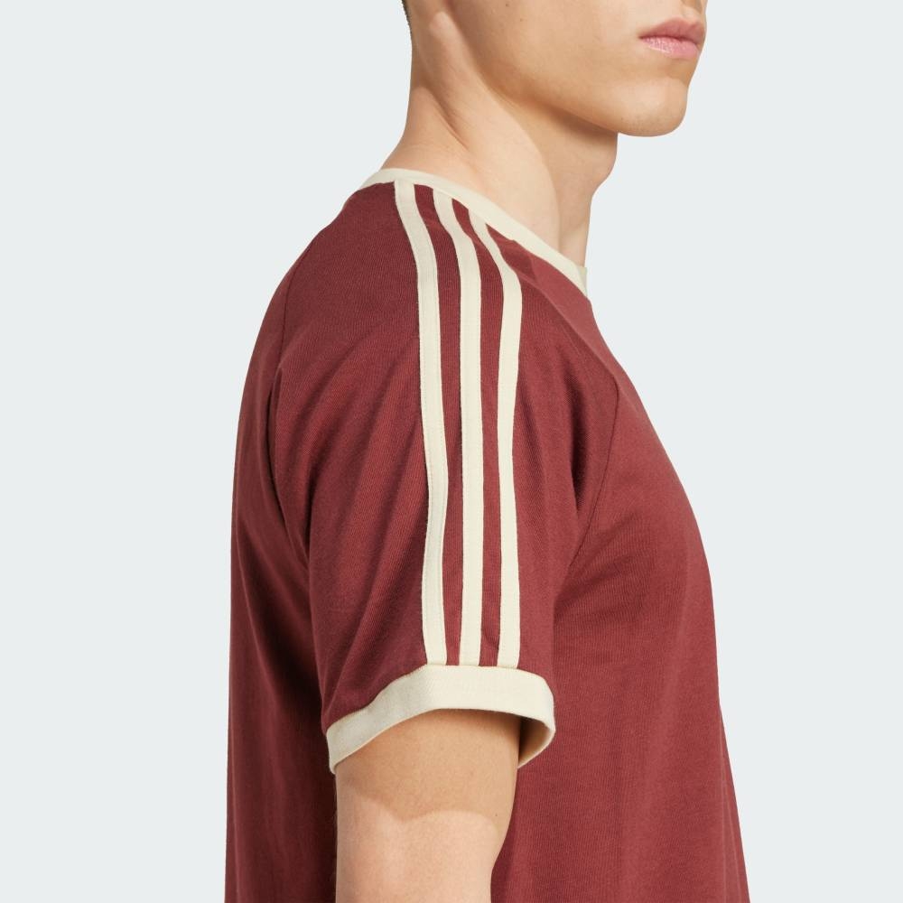 Áo Phông  nam Adidas Chính Hãng - Adicolor Classic Three-Stripes T-Shirt - Màu Đỏ | JapanSport KC4713