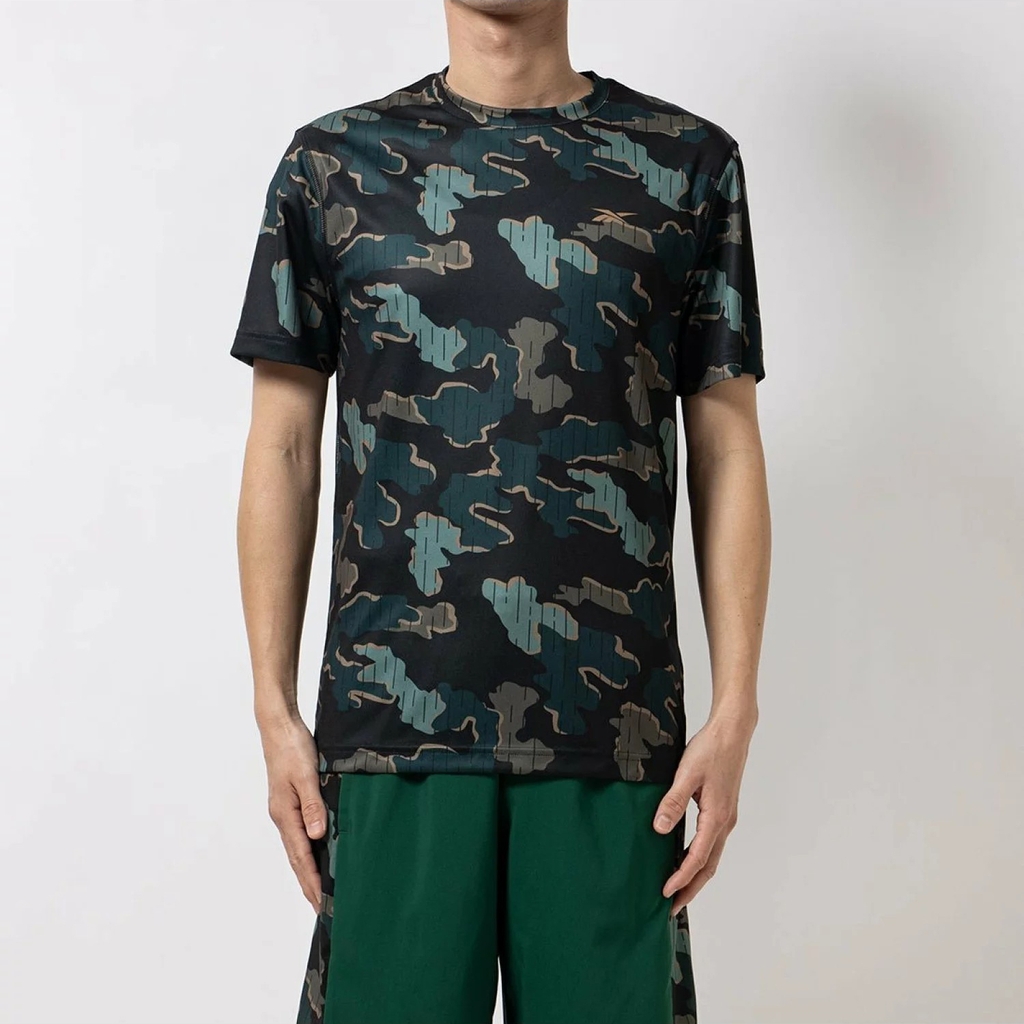 Áo Phông Reebok Chính Hãng - TRAIN MOTION CAMO TECHTEE - Màu Camo | JapanSport 100204745