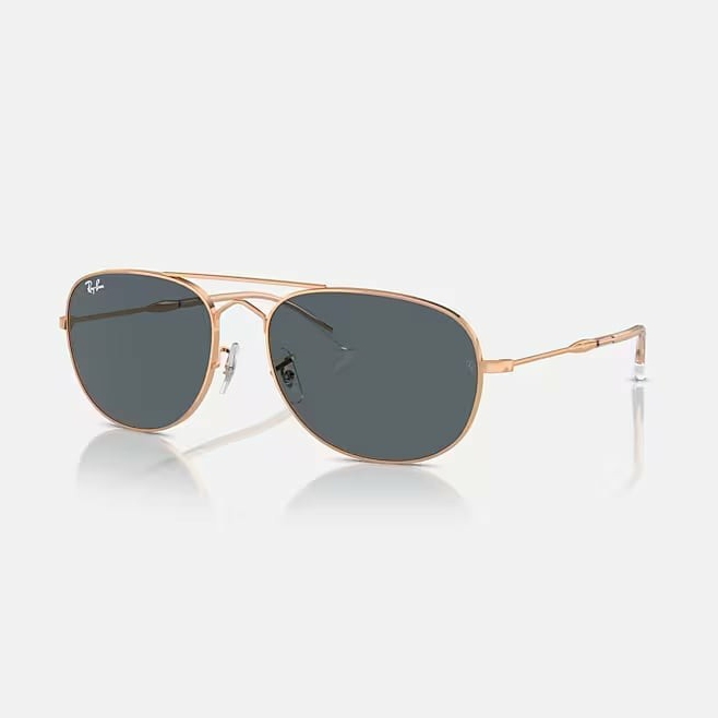 Kính Ray-Ban Chính hãng - Sunglasses in Rose Gold and Blue - RB3735 9202R5 57mm - Nam | JapanSport
