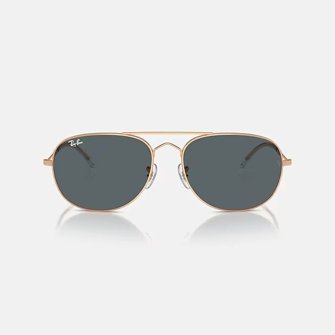 Kính Ray-Ban Chính hãng - Sunglasses in Rose Gold and Blue - RB3735 9202R5 57mm - Nam | JapanSport