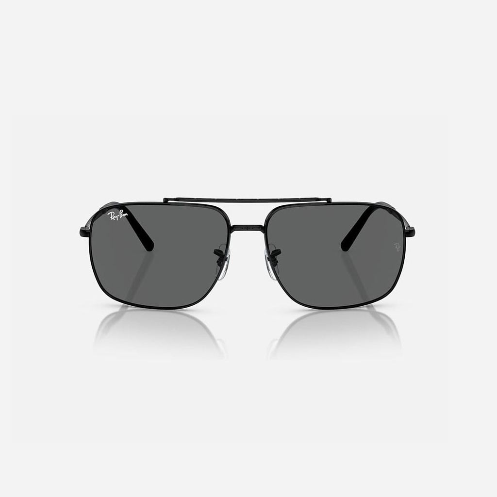 Kính Ray-Ban Chính hãng -  Sunglasses in Black and Dark Grey - RB3796 002/B1 59 mm - Nam | JapanSport