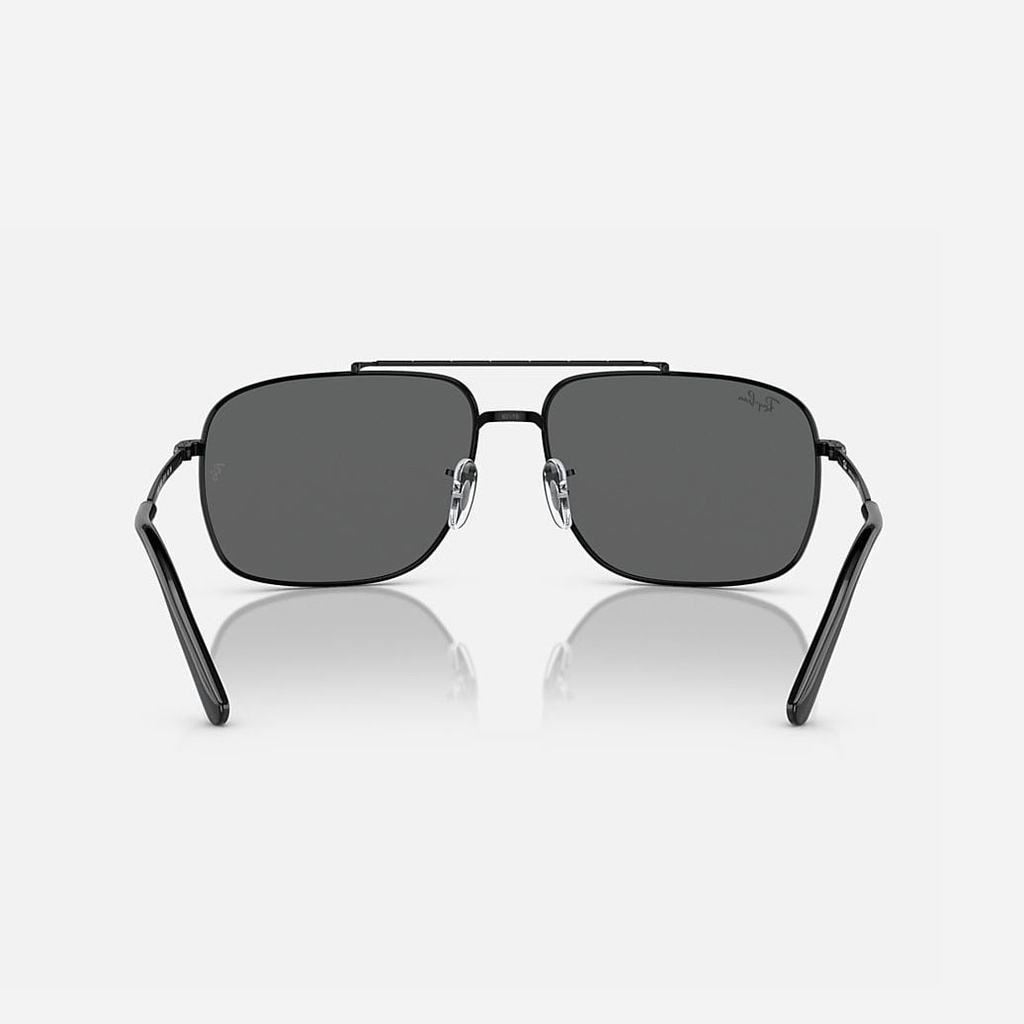 Kính Ray-Ban Chính hãng -  Sunglasses in Black and Dark Grey - RB3796 002/B1 59 mm - Nam | JapanSport
