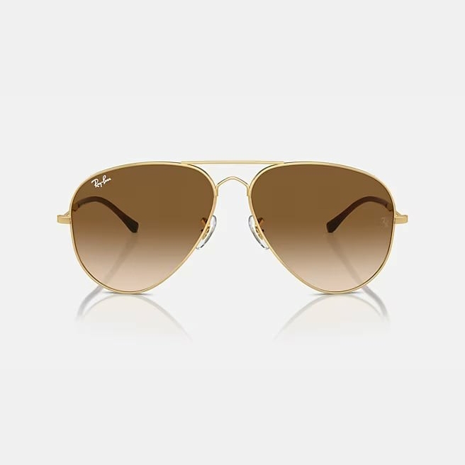 Kính Ray-Ban Chính hãng - Polished Arista Gold Clear & Brown - RB3825 001/51 62-14 - Nam | JapanSport