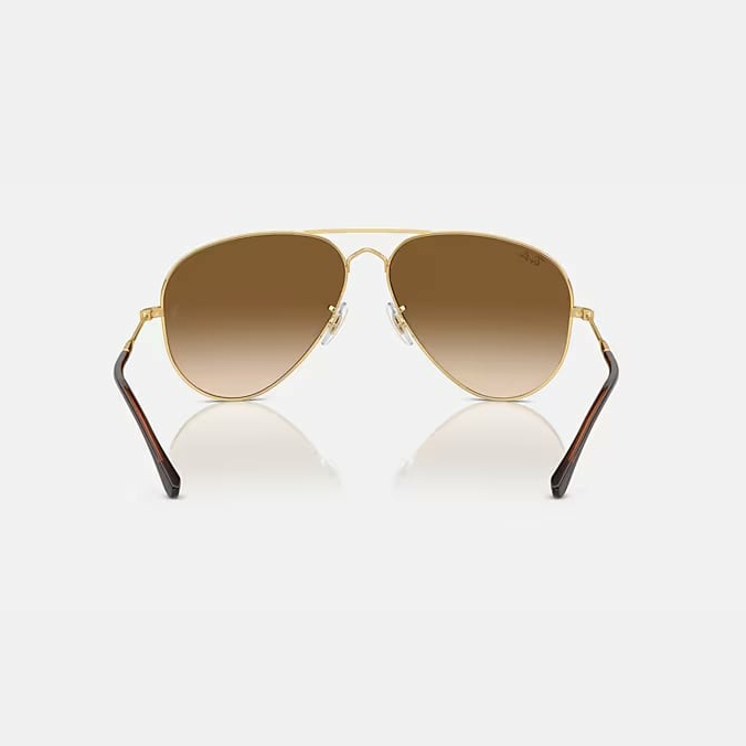 Kính Ray-Ban Chính hãng - Polished Arista Gold Clear & Brown - RB3825 001/51 62-14 - Nam | JapanSport