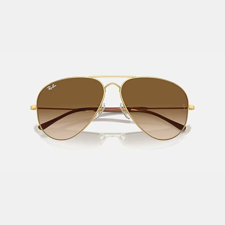 Kính Ray-Ban Chính hãng - Polished Arista Gold Clear & Brown - RB3825 001/51 62-14 - Nam | JapanSport