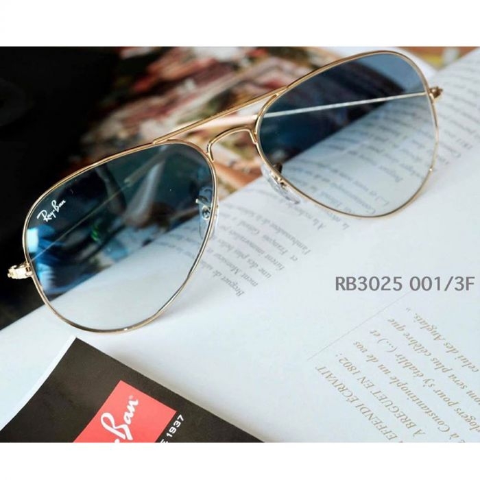 Kính Ray-Ban Chính hãng - RB3025 001/3F 58mm Aviator Gradient Light Blue Unisex Sunglasses | JapanSport