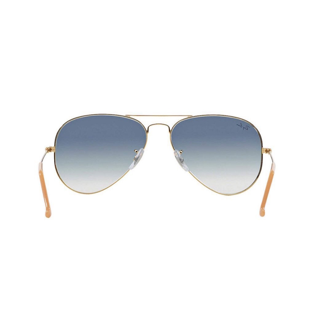 Kính Ray-Ban Chính hãng - RB3025 001/3F 58mm Aviator Gradient Light Blue Unisex Sunglasses | JapanSport