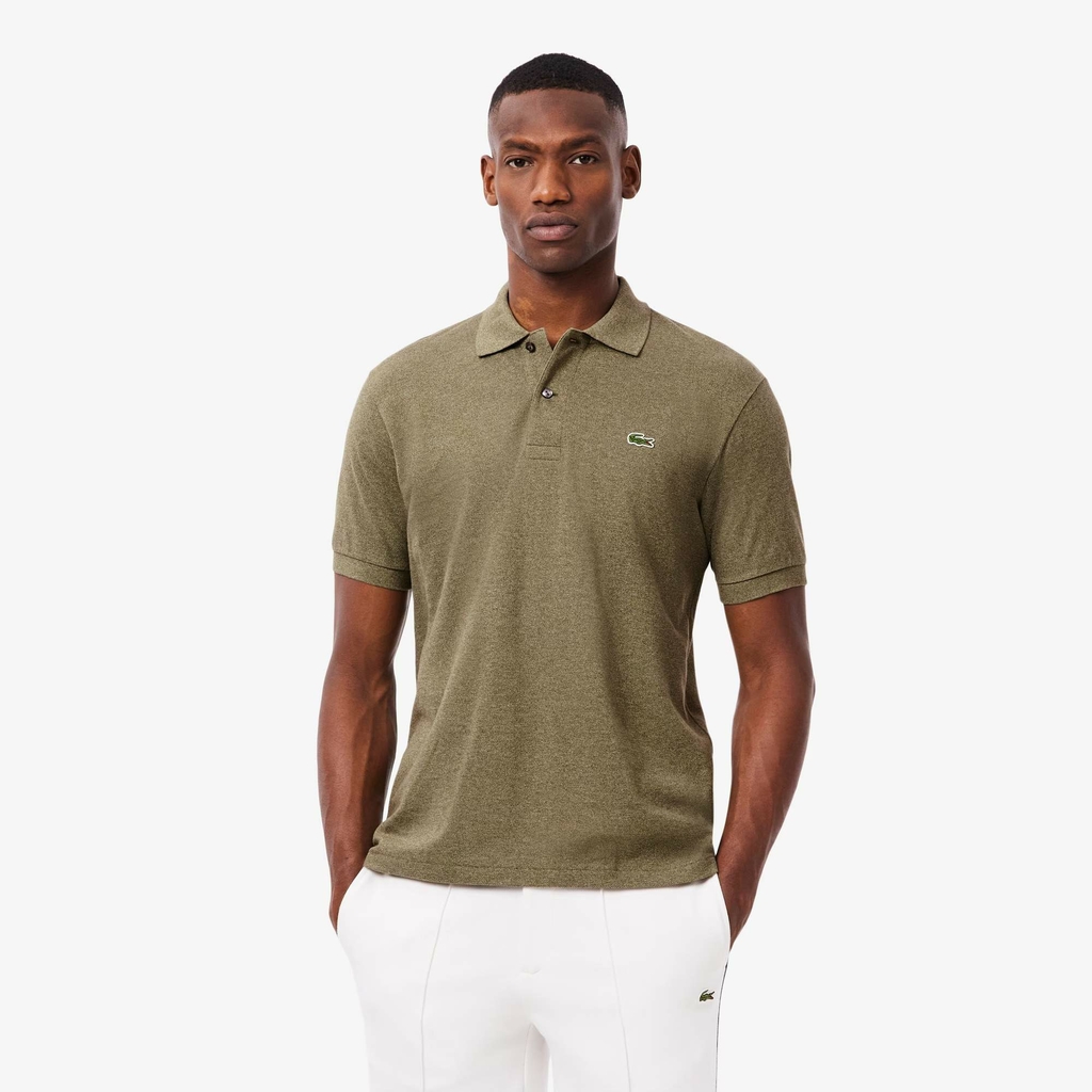 Áo Polo Lacoste Nam Chính hãng - Classic Fit L.12.12 Marl Polo Shirt - Màu Olive | JapanSport L1264-51-B8I