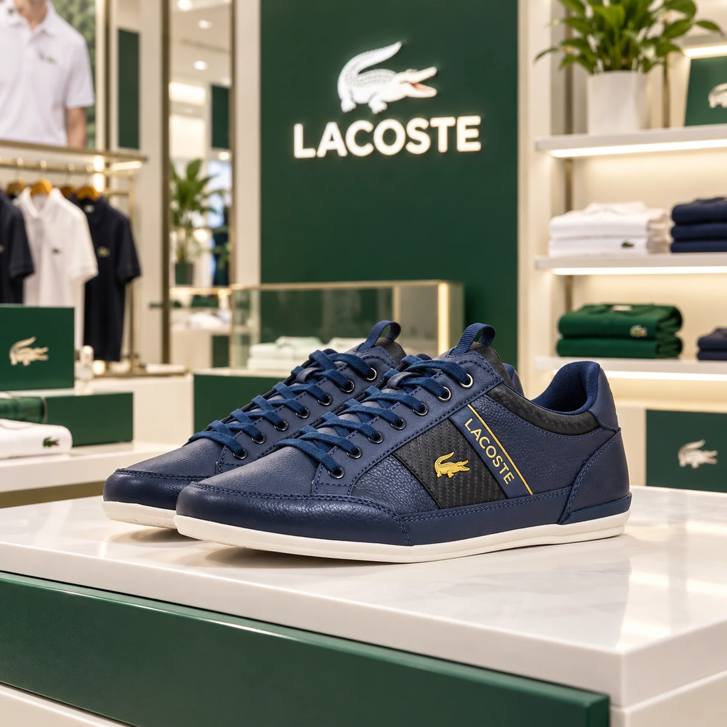 Giày Lacoste Chính hãng - Chaymon 120 - Màu Xanh | JapanSport 7-40CMA0043-NB0