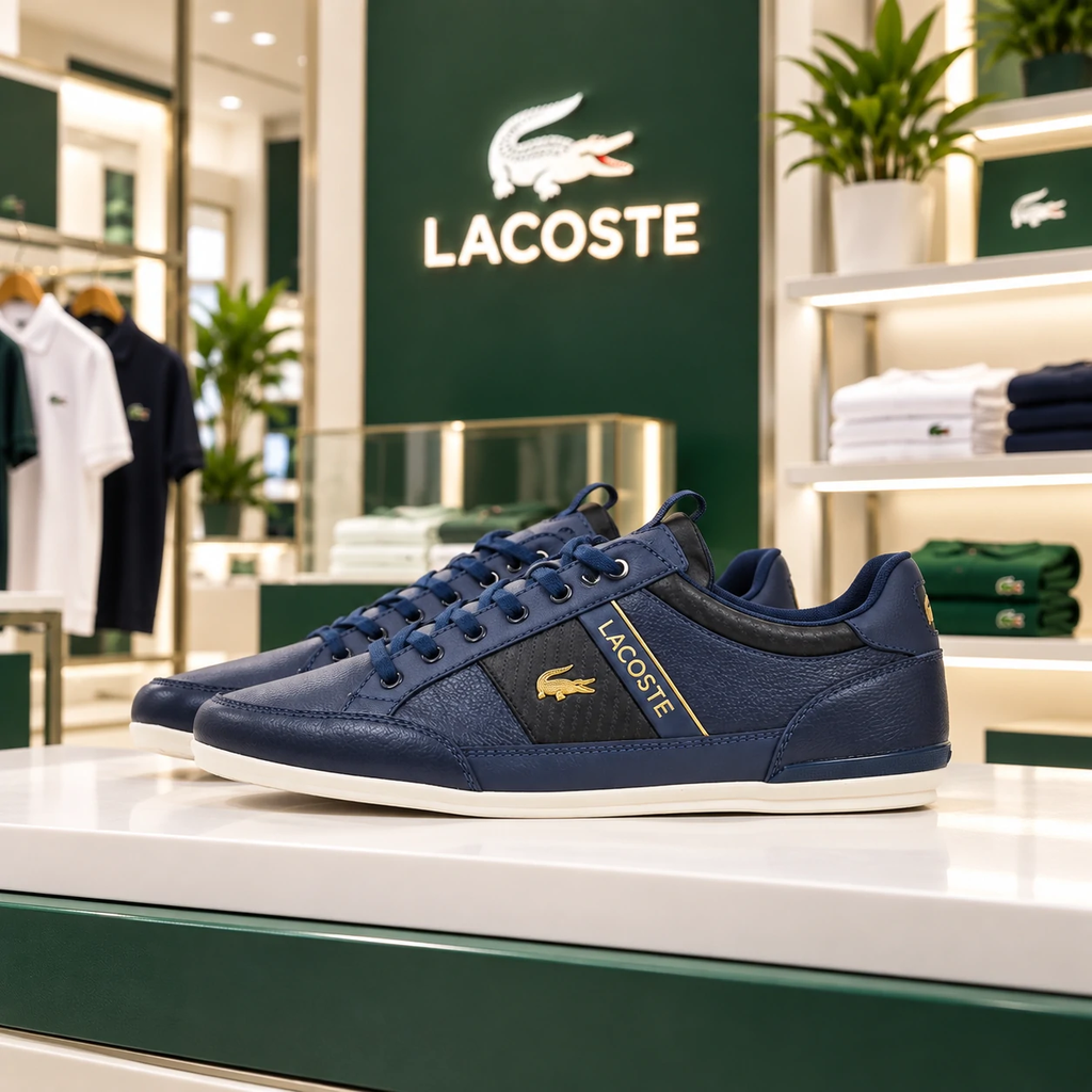 Giày Lacoste Chính hãng - Chaymon 120 - Màu Xanh | JapanSport 7-40CMA0043-NB0