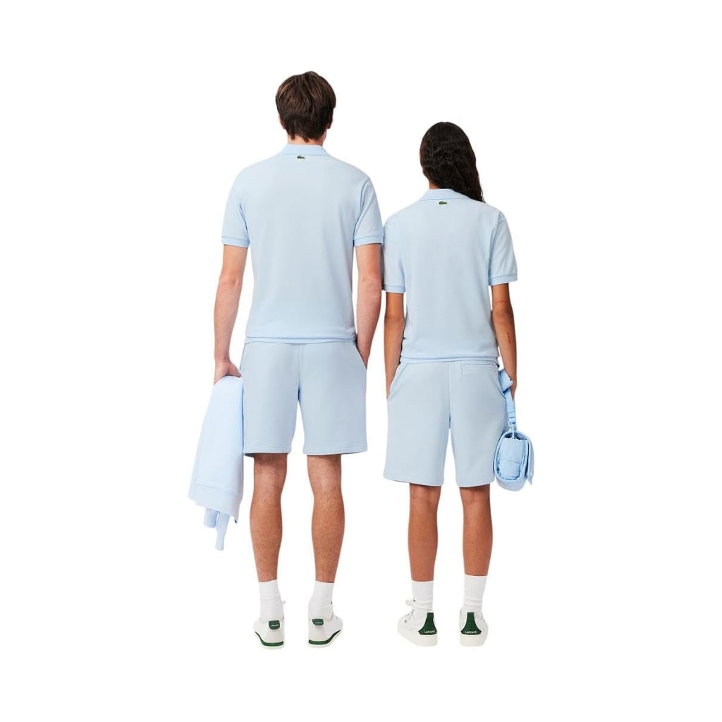 Quần Short Lacoste Chính hãng - Printed cotton fleece - Màu xanh | JapanSport GH0990-51-T01