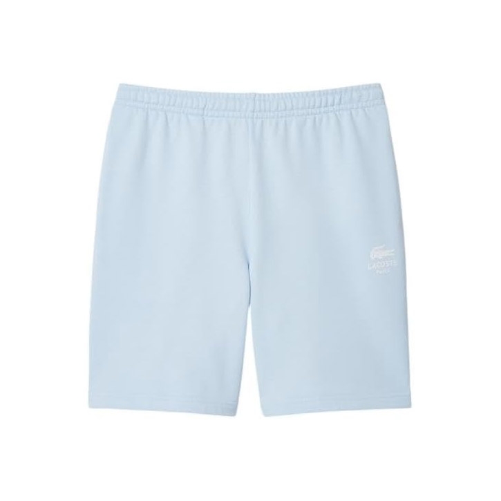 Quần Short Lacoste Chính hãng - Printed cotton fleece - Màu xanh | JapanSport GH0990-51-T01