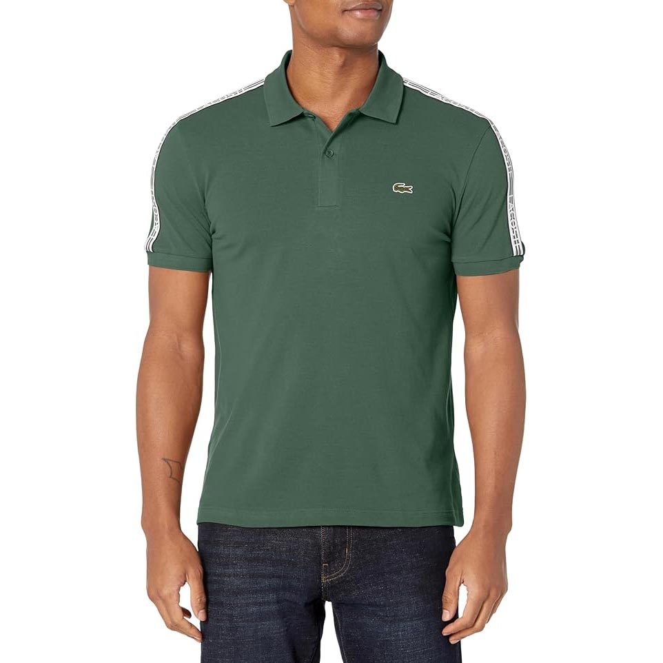 Áo Polo Lacoste Chính hãng - Men's Regular Fit Stretch Piqué Logo Polo - Màu Xanh | JapanSport PH5075-51 SMI