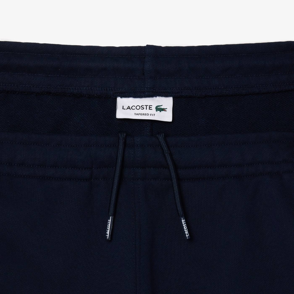 Quần Dài Lacoste Chính hãng - Tapered Leg Sweatpants - Màu Navy Blue / Bordeaux | JapanSport XH2846-51-IE3