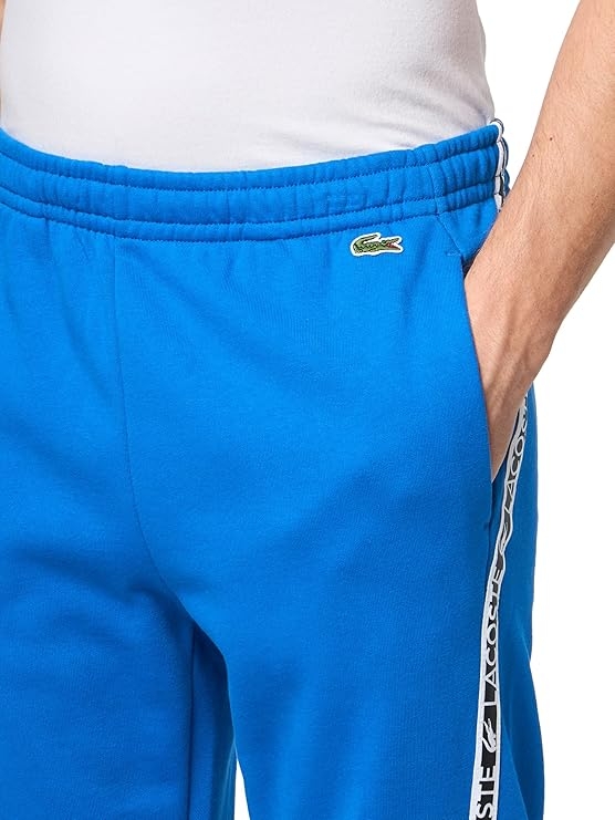Quần Dài Lacoste Chính hãng - Tapered Leg Sweatpants - Màu Xanh  | JapanSport XH9833-51-ZIH