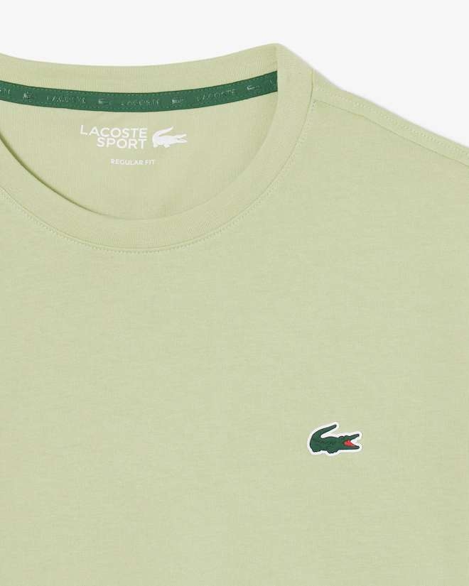 Áo Phông Lacoste Nam Chính hãng - Ultra Dry Crocodile Graphic Sport T-shirt - Màu xanh | JapanSport TH0003-51-6l4