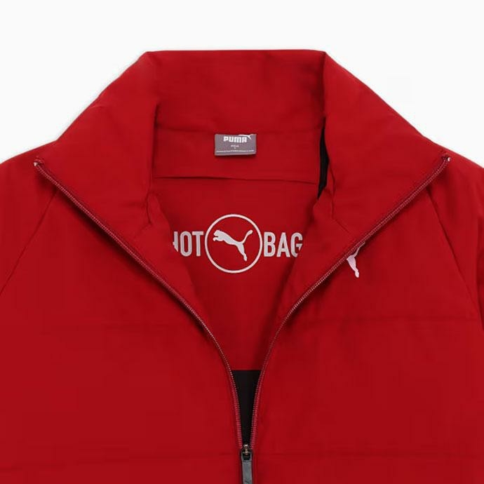 Áo Khoác Puma Nữ Chính Hãng - PF Double Stretch Windlite Padded Sideline Jacket - Màu Đỏ | JapanSport 630556-03