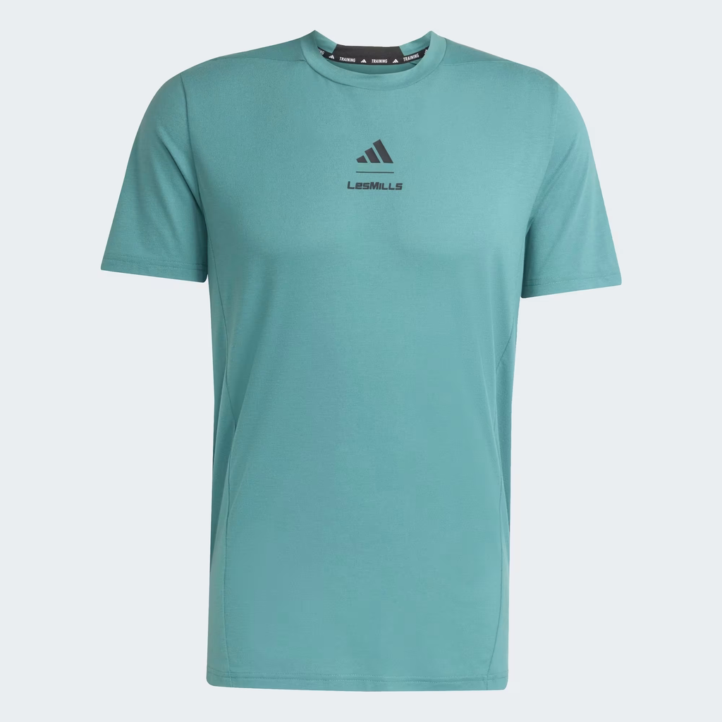 Áo Phông Adidas Nam Chính Hãng - Les Mills Graphic T-Shirt - Màu Xanh  | JapanSport KD4345