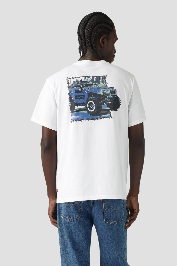 Áo Phông Levi's Chính Hãng - Relaxed Fit Short Sleeve Graphic - Màu Trắng | JapanSport 161431792