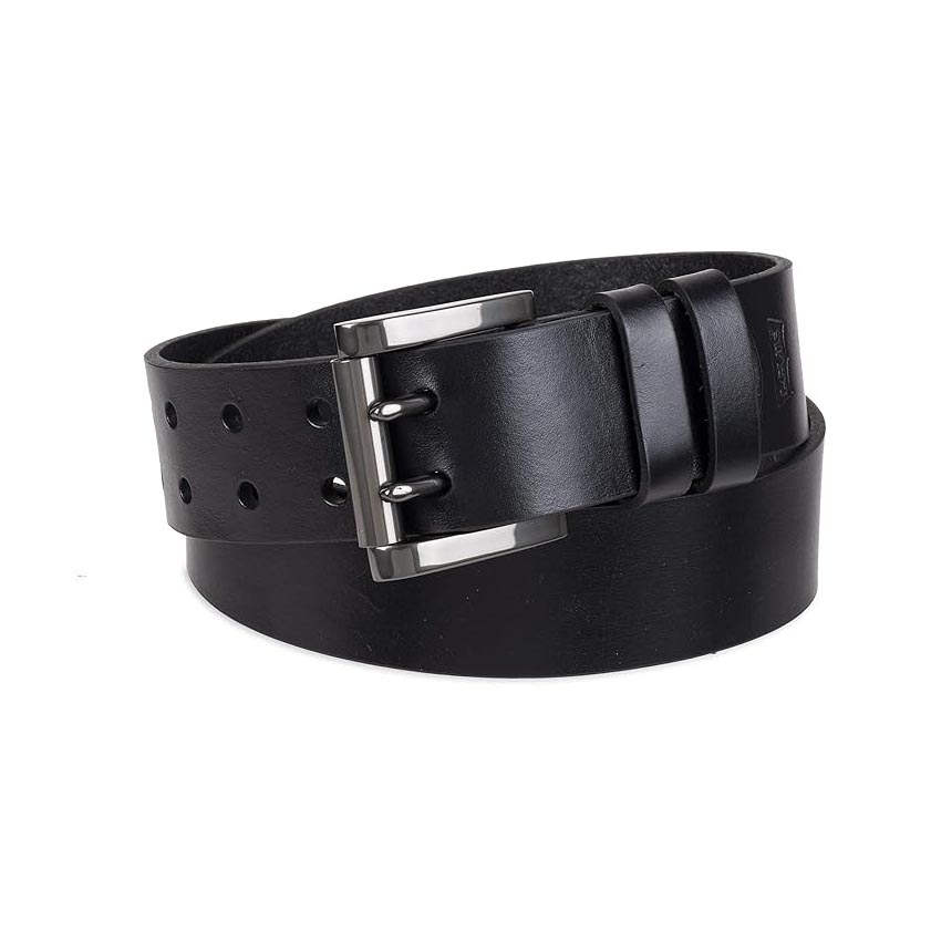 Thắt Lưng Levi's Chính Hãng - Casual Everyday Jean Belt with Double Prong Buckle - Màu đen | JapanSport 11LV0277-001