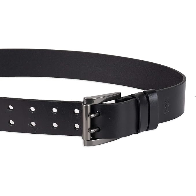 Thắt Lưng Levi's Chính Hãng - Casual Everyday Jean Belt with Double Prong Buckle - Màu đen | JapanSport 11LV0277-001