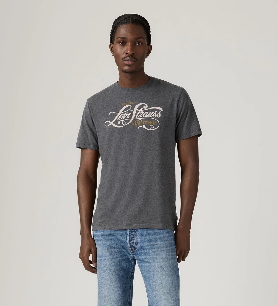 Áo Phông Levi's Chính Hãng - Classic Graphic T-Shirt - Màu Xám | JapanSport 22491-1985
