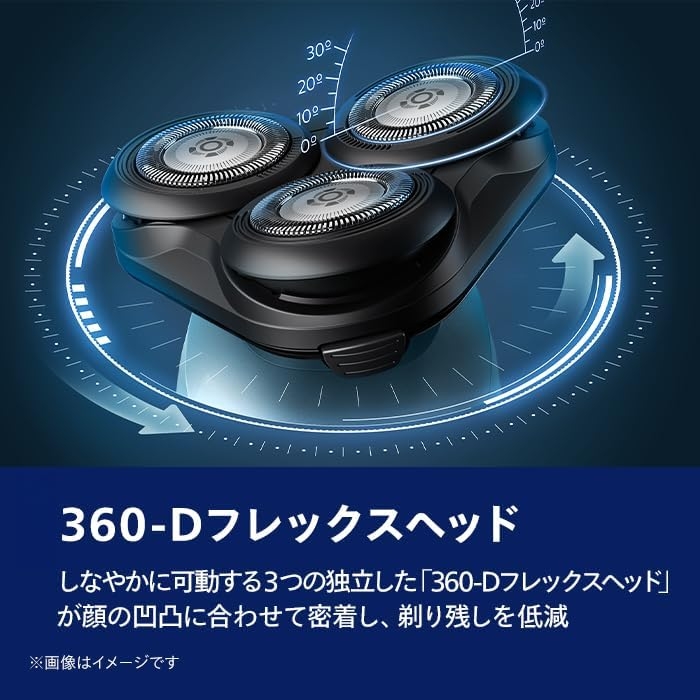Máy cạo râu Philips Chính hãng - 27 Blades, 360-D Flex Head - S5445/03 | JapanSport