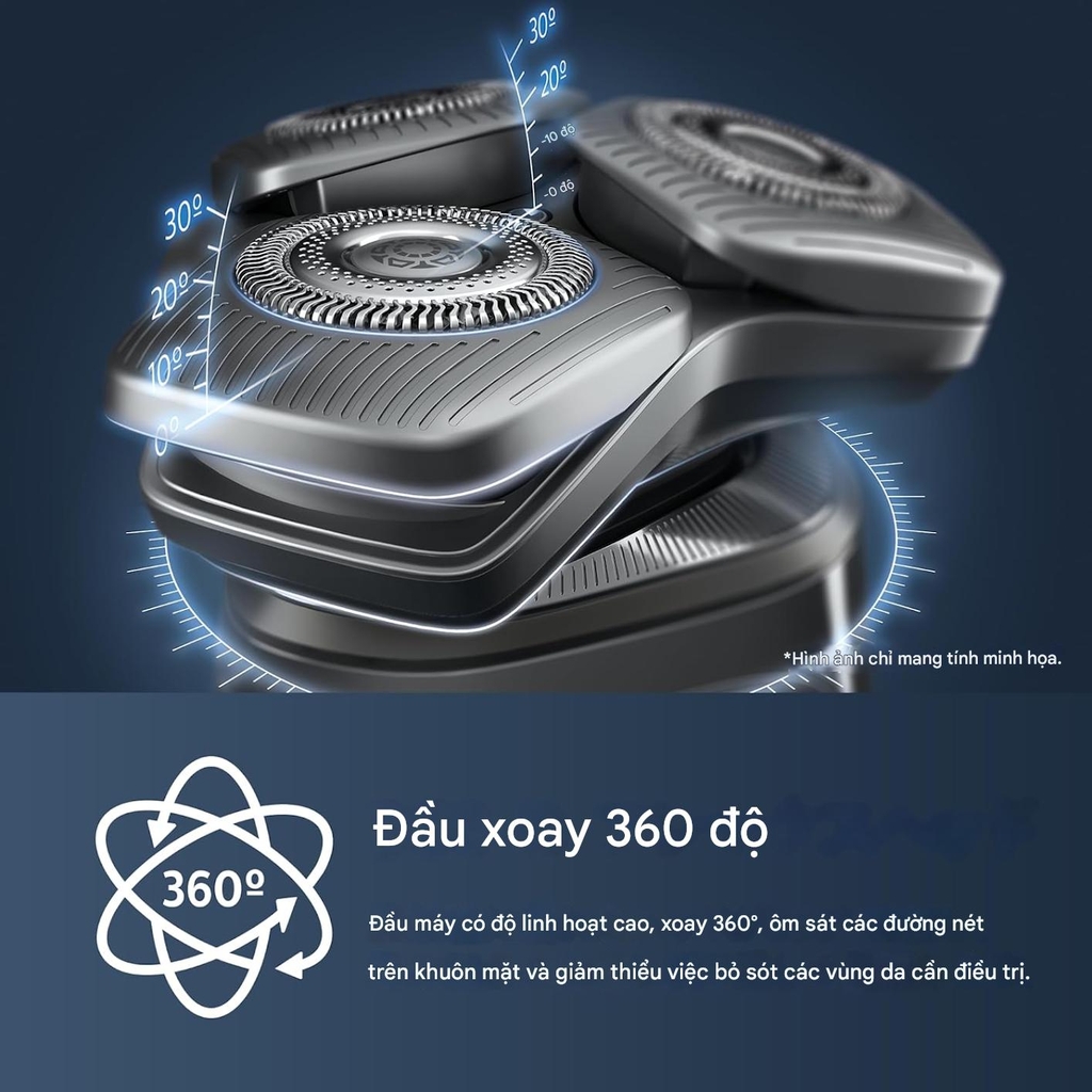 Máy cạo râu Philips Chính hãng - Series 9000 - S9696/50 - Màu đen  | JapanSport
