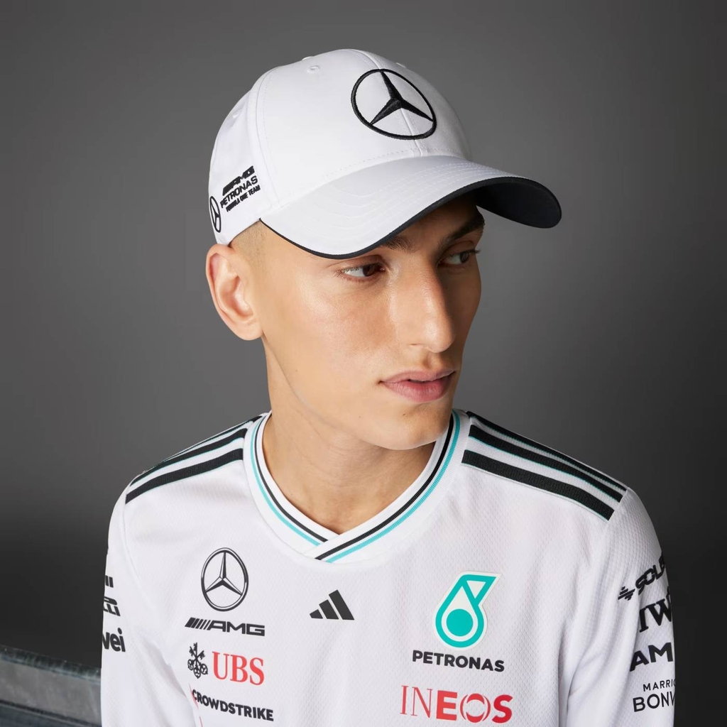 Mũ Adidas Chính Hãng - AMG Petronas Formula One Team Driver Cap - Màu trắng | JapanSport JW6270