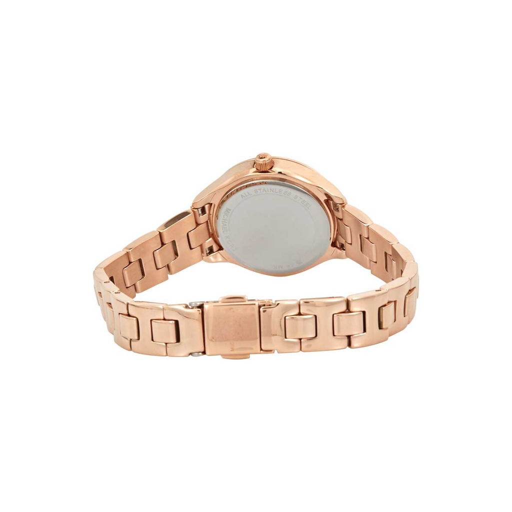 Đồng hồ Michael Kors Chính hãng - Liliane Quartz Crystal White Dials Watch 28 mm | JapanSport MK4558