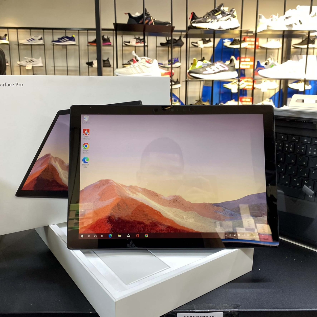 【Đã qua sử dụng】Microsoft Surface Pro 7 Core i5-1035G4 | RAM 8GB | SSD 256GB + Bàn Phím - Đen |  JapanSport