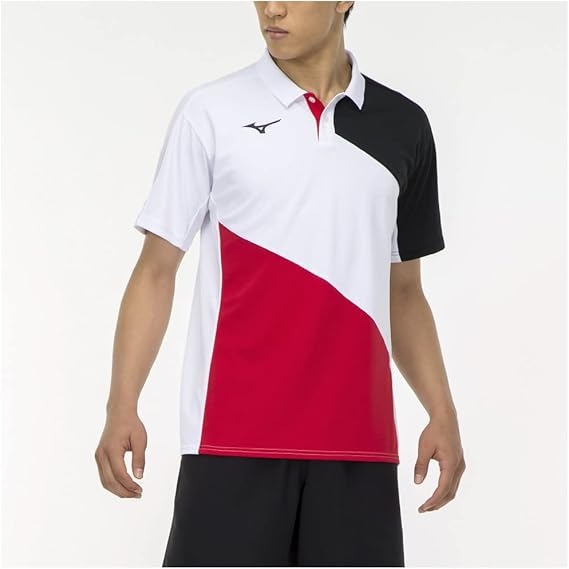 Áo Polo Tennis Mizuno Chính Hãng - Game shirts (racket sports) - Màu Trắng | JapanSport 62JA2007-76