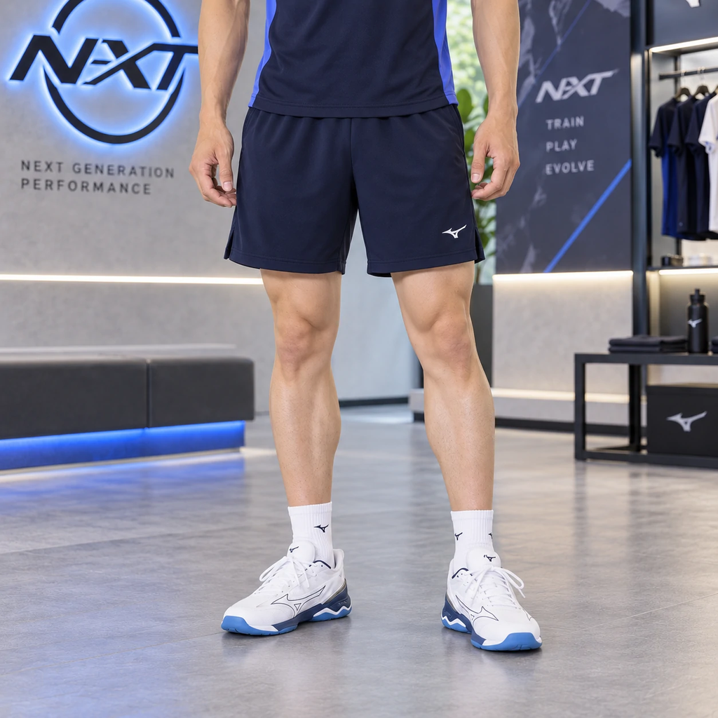 Bộ Thể Thao Mizuno Nam Chính Hãng - N-XT PureHyper và Practice Pants - Màu Đen/Xanh | JapanSport 32JAD22511 W2MBB00114