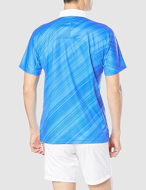Áo Polo Nam Mizuno Chính Hãng - Tennis Wear Game Shirt - Màu Xanh | JapanSport 62JA1503-22