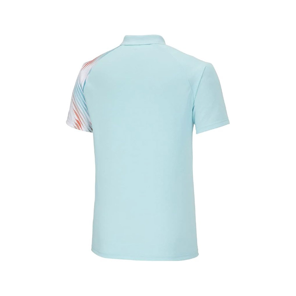 Áo Polo Tennis Mizuno Chính Hãng - Tennis wear game shirt - Màu xanh | JapanSport 62JAA006-20