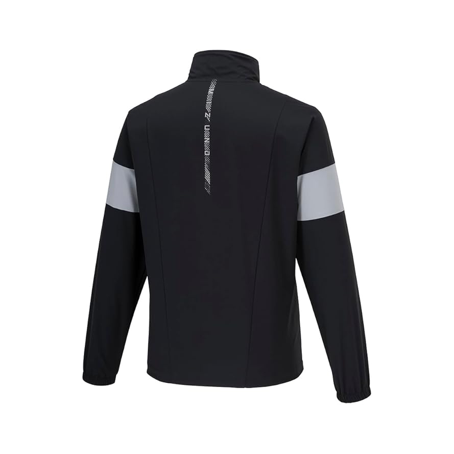 Áo Khoác Mizuno Chính Hãng - Men's Training Cloth Jacket  - Màu Đen | JapanSport K2JCB130-09