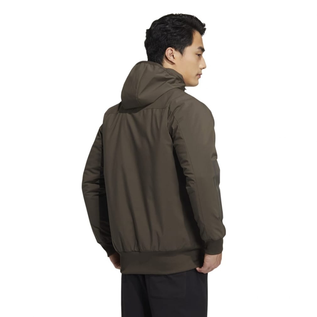 Áo Khoác Adidas Nam Chính Hãng - MTRACKHB Padded - Xám | JapanSport HR5225